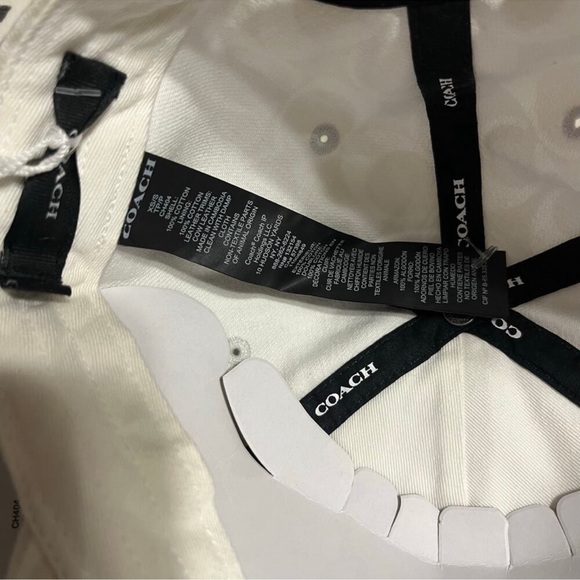 COACH Signature Jacquard Baseball Hat - Picture 6 of 8